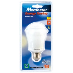 MEMOSTAR LAMPE ECO MINI BULB 11W E27