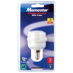 MEMOSTAR LAMPE ECO MINI CUBE 7W E14