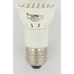 LAMPE 60 LEDs 3W E27 BLANC CHAUD