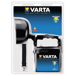 VARTA TORCHE WORK LIGHT + 1 PILE 6V