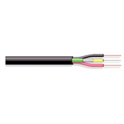 CABLE VIDEO + ALIMENTATION  ROND  6,6mm