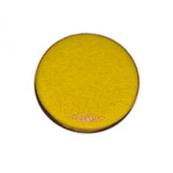 CAPUCHON POUR BOUTONS  16 mm  JAUNE