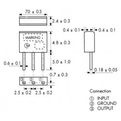 FILTRE CERAMIQUE 455 KHZ PFA 455 A