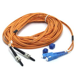 CORDON FIBRE OPTIQUE ST-SC 3mm 10M