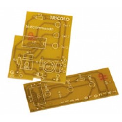 CIRCUIT IMPRIME TELECOMMANDE KIT TRICOLO