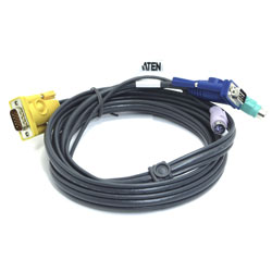 CABLE PIEUVRE PS2  ATEN  1,80 Mtre