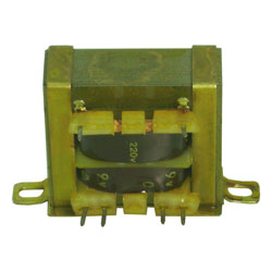 TRANSFO FER   E + I  - 2x0/9V - 3 VA