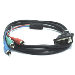 CORDON VIDEO DVI M > 3 RCA M 2 Mtres