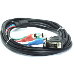 CORDON VIDEO DVI M > 3 RCA M 3 Mtres