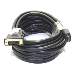 CORDON DVI MALE > HDMI MALE 10 Mtres