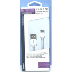 CORDON USB A 2.0 M > MICRO USB M