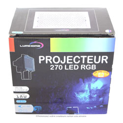 OCCASION PROJECTEUR 270 LEDS RGB