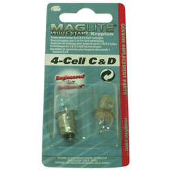 AMPOULE KRYPTON POUR LAMPE 4 PILES  2P