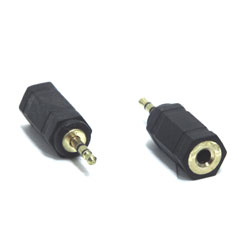 ADAPTATEUR JACK ST 2,5mm M > 3,5mm F 10P