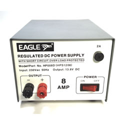 ALIMENTATION REGULEE 13,8 Vdc - 8 Amp.