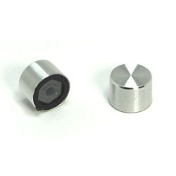 BOUTON AXE 4mm  17x12mm LOT 2 Pices