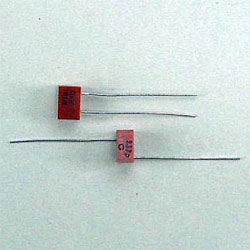CONDENSATEUR MICA  ARGENTE 237pF 63Vcc