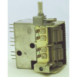 CONDENSATEUR VAR. AIR 2X25+2X330pf +HF