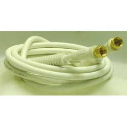 CORDON COAXIAL FICHES F MALE/MALE 2 M