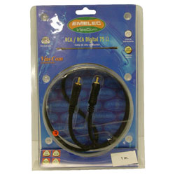 CORDON VIDEO DIGITAL   RCA M/M   1M