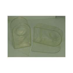 COFFRET PLASTIQUE TRANSPARENT   7 Pices