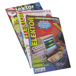 ELEKTOR  LOT  DE  5 REVUES   2008