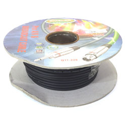 CABLE AUDIO-VIDEO 1 COAX 75R - 2 x AUDIO