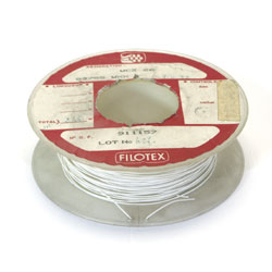 CABLE WRAPPING AWG26 0,12mm BLANC
