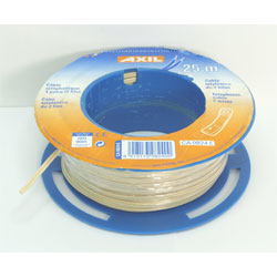 CABLE TEL-ALARME SCINDEX 2x0,008mm 25M