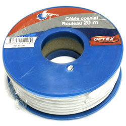 CABLE COAXIAL 75 Ohms   RX:20 Mtres