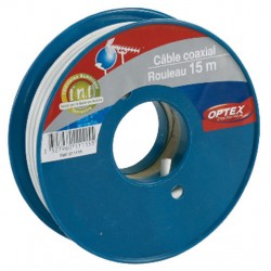 CABLE COAXIAL TV 75ohms RX:15 METRES