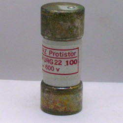 PROTISTOR 100A/600Vac--22x58mm--10 P