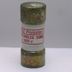 PROTISTOR 100A/600Vac--22x58mm--3 P