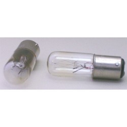 LAMPE CULOT BA15D-220V-5W---2 PIECES