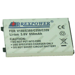 BATTERIE LI - ION  MOTOROLA 3,6Vdc-650mA