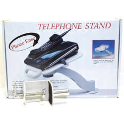 SUPPORT TELEPHONE ORIENTABLE POUR TABLE