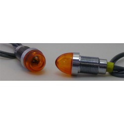 VOYANT ROND ORANGE 6V ---- LOT 2 PIECES