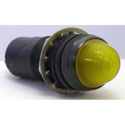 VOYANT METAL JAUNE >> LAMPE BA15D