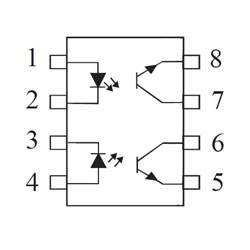 ILD1X DIL-8 ROHS ISOCOM