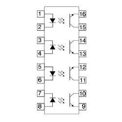 IS849XSM SO-16 ROHS ISOCOM