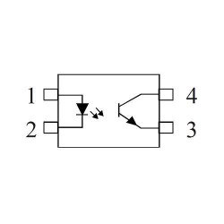 ISP817XBSMT/R SO-4 ROHS ISOCOM