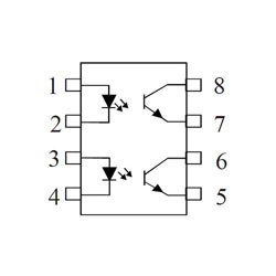 ISP827X DIL-8 ROHS ISOCOM