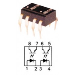 PHOTOCOUPLEUR DOUBLE  KB827-M