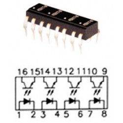 PHOTOCOUPLEUR QUADRUPLE  KB847-M