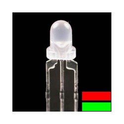 LED 3 BICOLORE ROUGE VERTE 3 PATTES