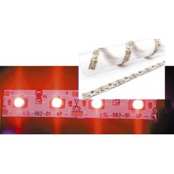 BANDE LUMINEUSE A LED ROUGE FLEXIBLE