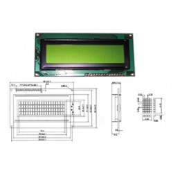 AFFICHEUR LCD 4 x 20 CARACTERES