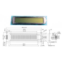 AFFICHEUR LCD 4 x 40 CARACTERES