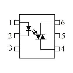 MOC3021X DIL-6 ROHS ISOCOM