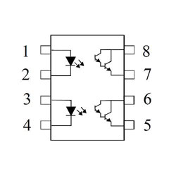 TIL198SM SO-8 ROHS ISOCOM